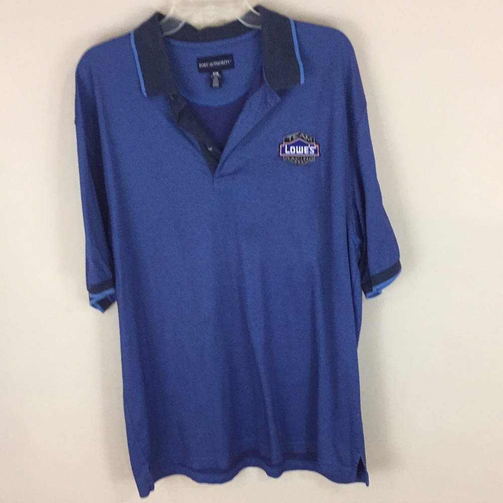 NASCAR Jimmy Johnson #48 Lowe’s Racing Team Polo Shirt Size XL
